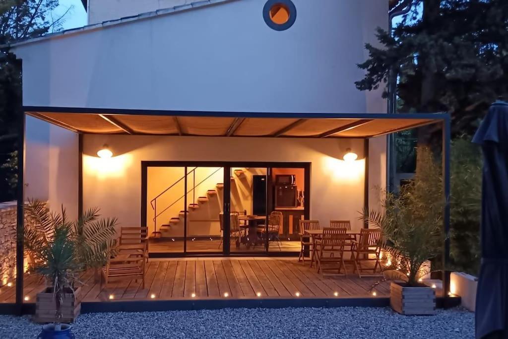 Gite Cosy Au Coeur Du Luberon Lagnes Exterior foto